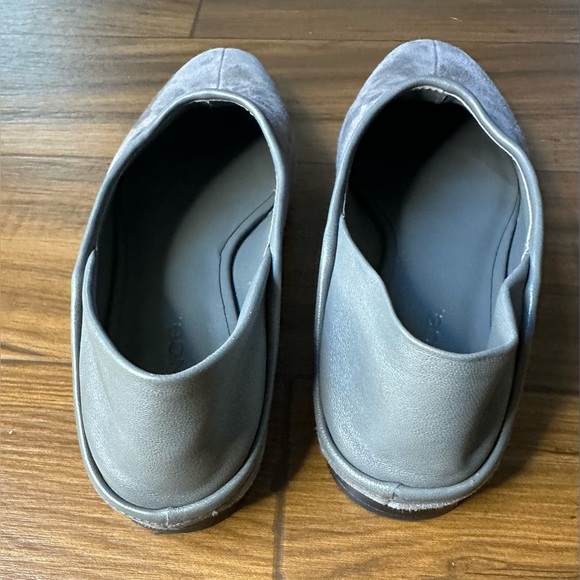 Vince Branine Steel Gray Suede Loafers Flats size 5.5 woman’s - Picture 4 of 5